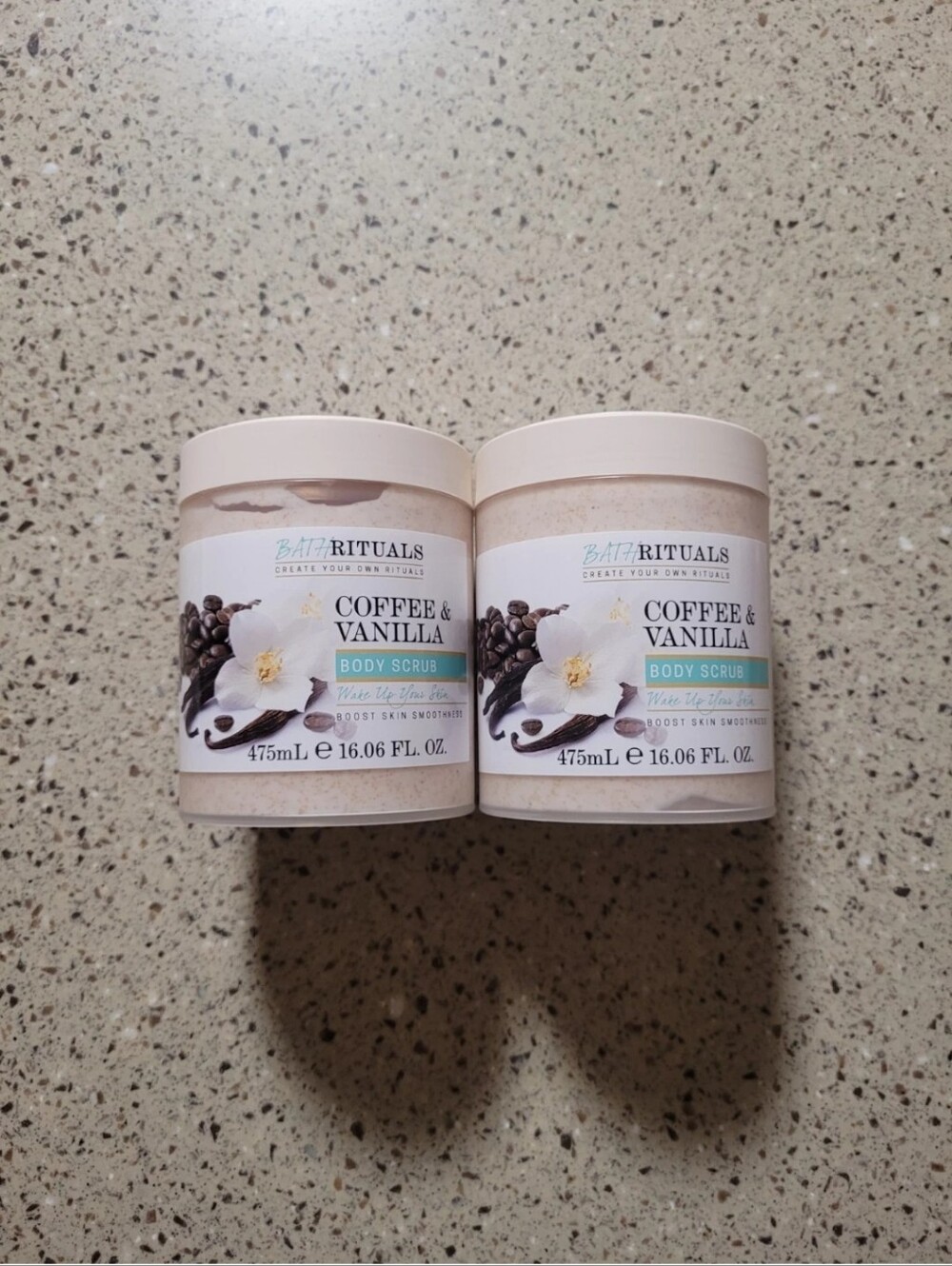 2 CREIGHTONS Bath Rituals Coffee & Vanilla Body Scrub 16.06 Oz/475ML Bath Shower